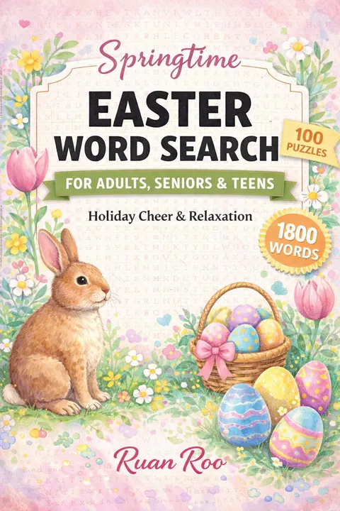 Easter Word Search Puzzle Book